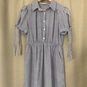 Monteau Faux Wrap Dress